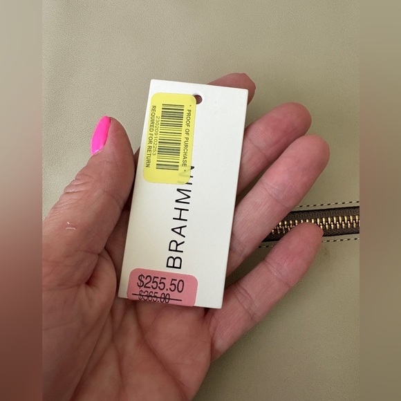 Brahmin Tan Leather Backpack - Picture 8 of 9